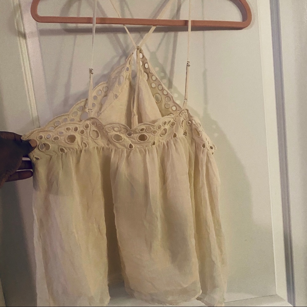 H&M Cream Blouse